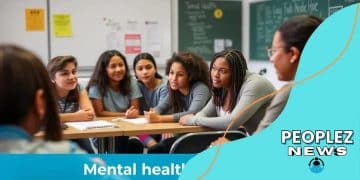 Mental health education integrated into school curriculums