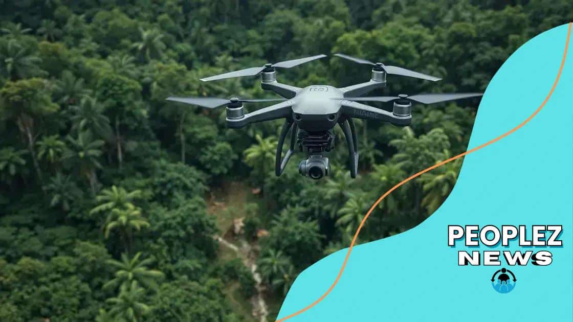 The impact of drone technology on conservation research